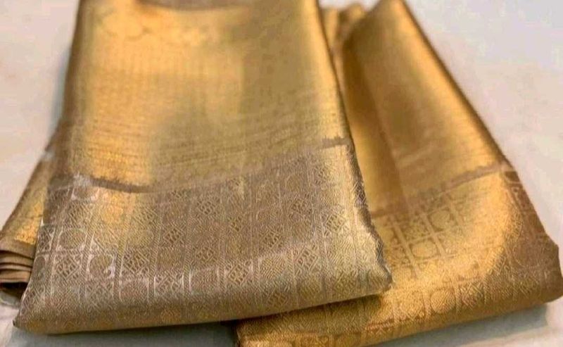 New Without Tag- Banarasi Tissue Silk Saree