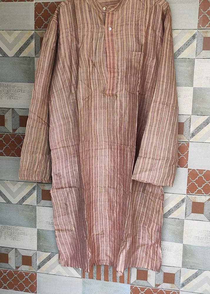 Men's Striped Kurta