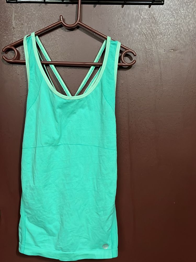 Sea Green Colour Stylish Active Wear For Sale!!
