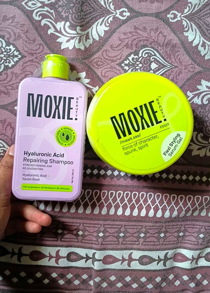 Moxie Hyaluronic Acid Shampoo &amp; Styling Gel