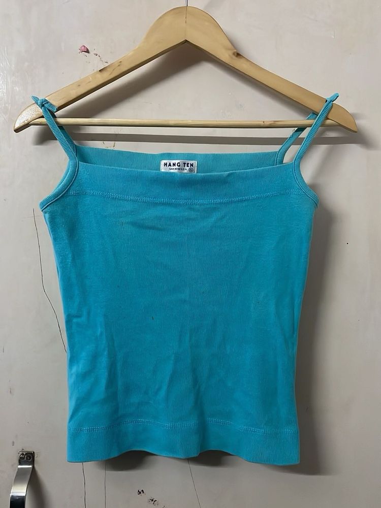 Teal Camisole Tank Top