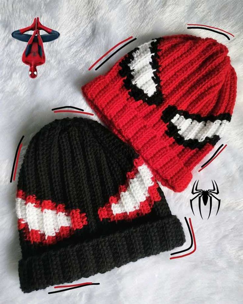 Spidey Sense Crochet Beanies