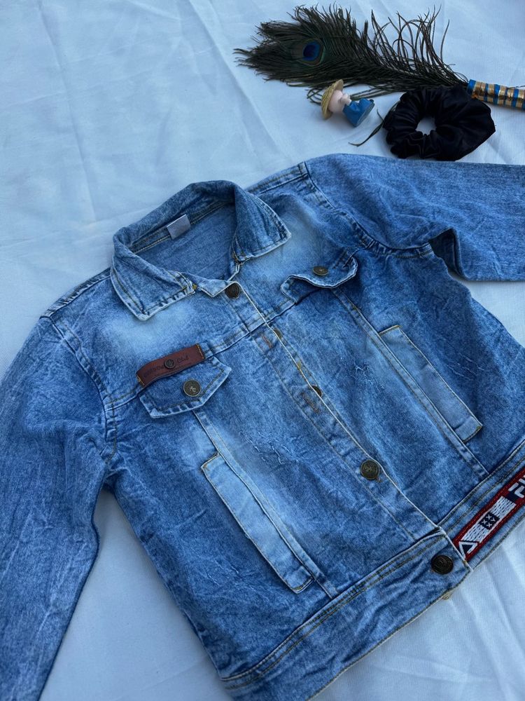 Vintage Washed Denim Jacket