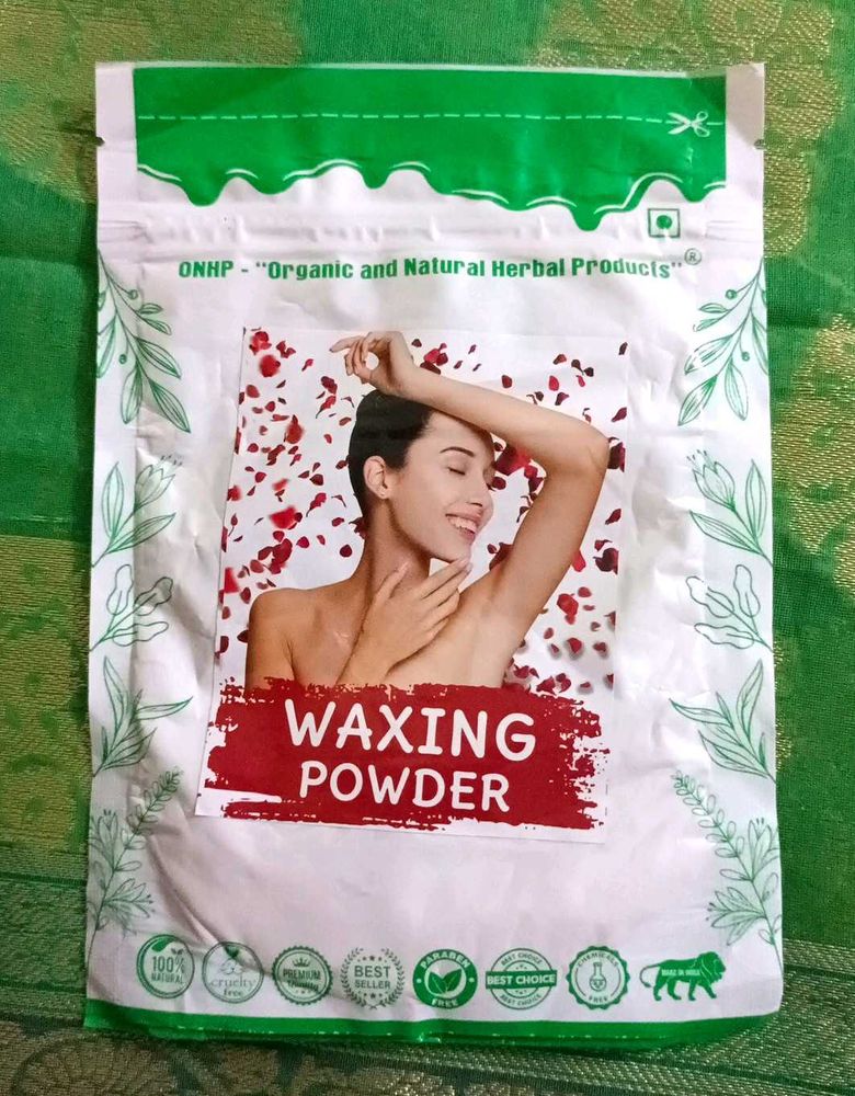 Organic Waxing Rose Powder for Smooth Skin