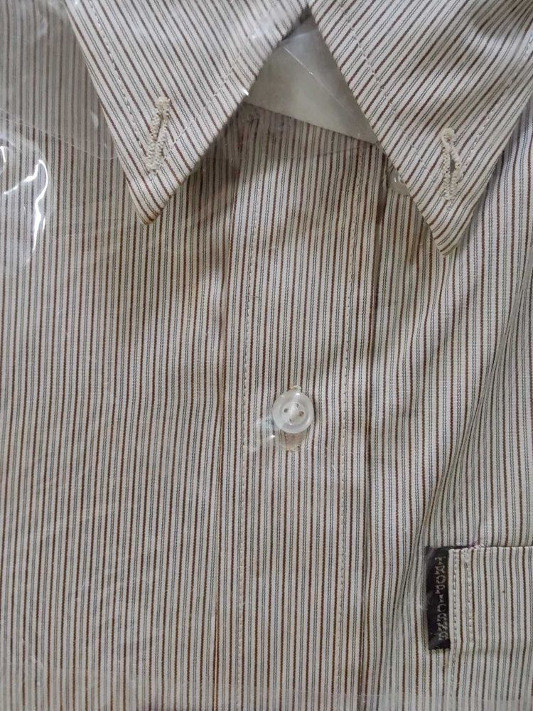 Men Striped Formal Shirt Brand New 42"