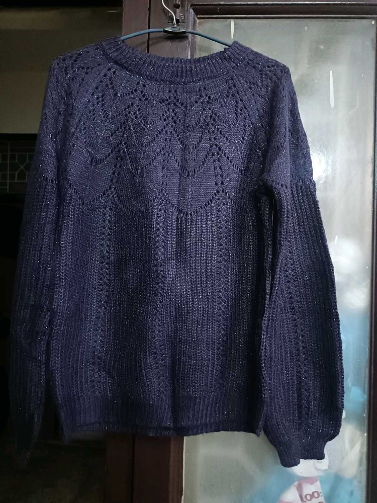 New Purple Sweatshirt For Women In L Size
