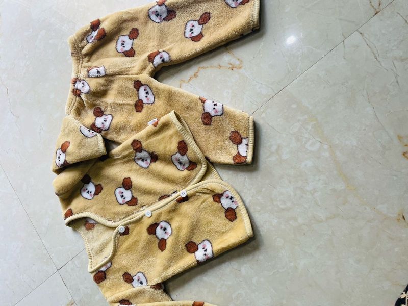 Cute Teddy Bear Pajama Set