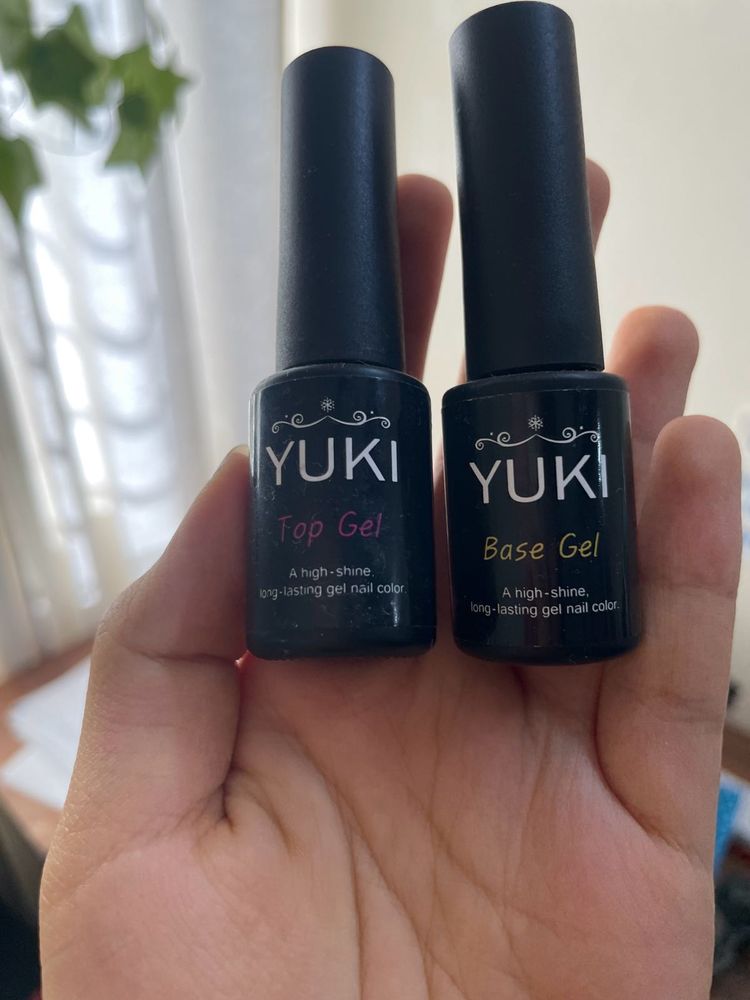 YUKI Top &amp; Base UV Gel Polish