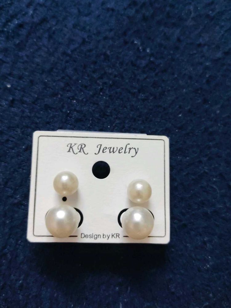 KR Jewelry Pearl Earrings