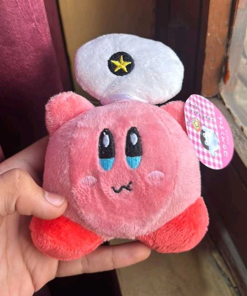 Cute Pink Kirby Plush Toy