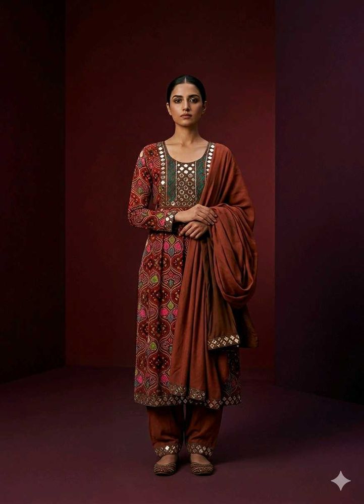 Beautiful Indian Kurta Set with Dupatta