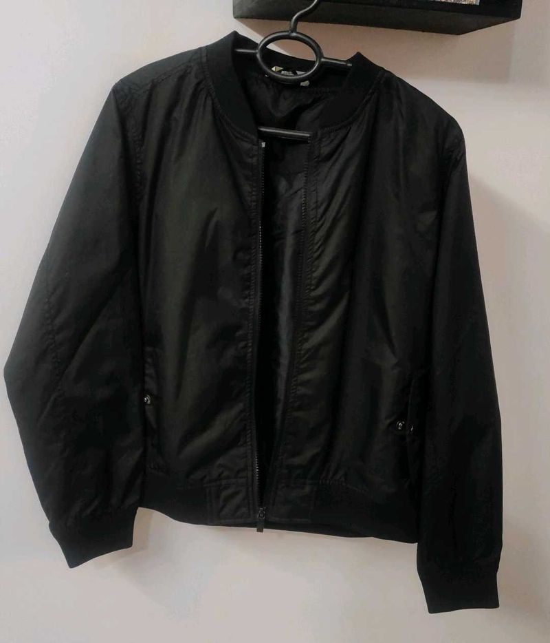 Ms Taken Black Bomber Jacket