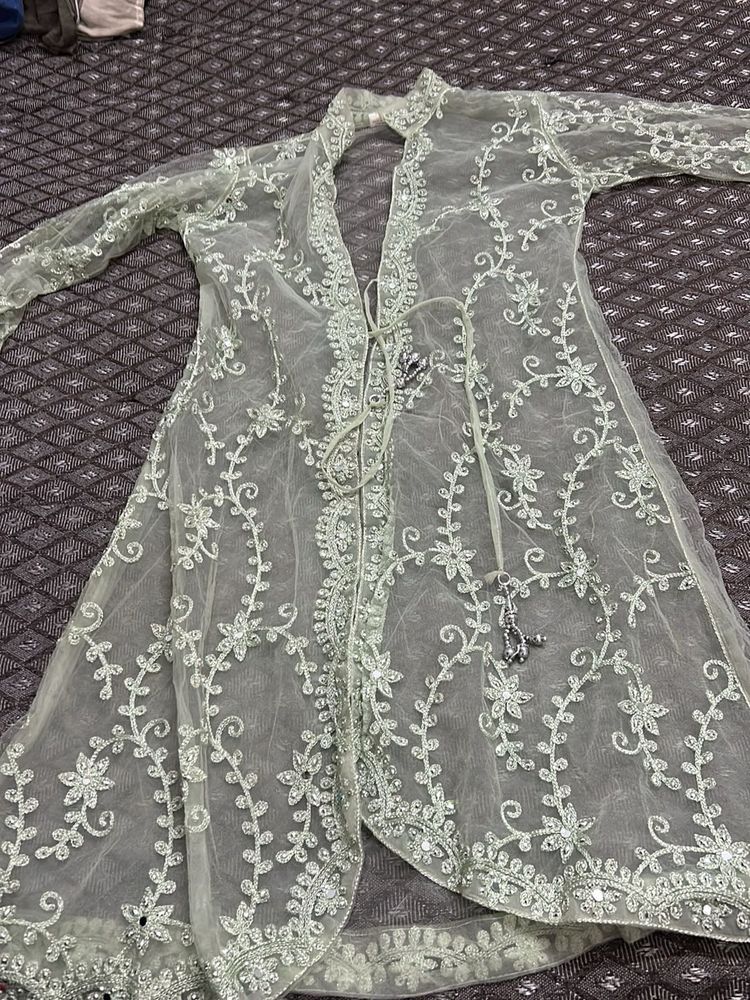 Elegant Sequined Net Jacket