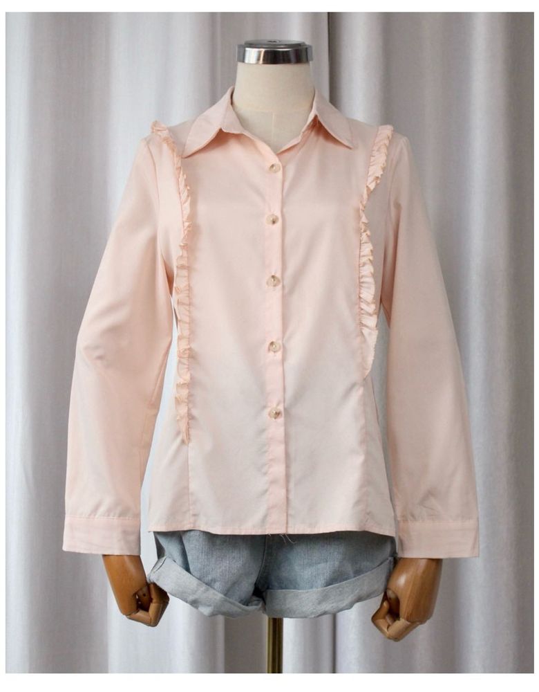 🚀🚀24Hrs EOS SALE🚀🚀Pink Ruffle Blouse