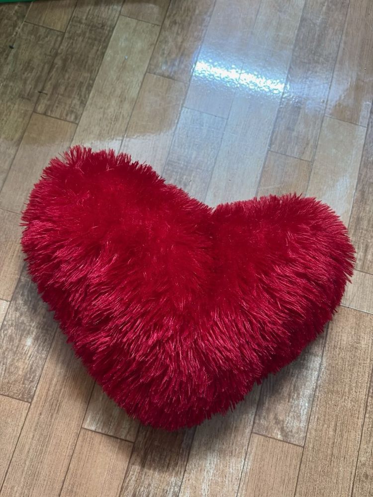 Heart shaped pillow