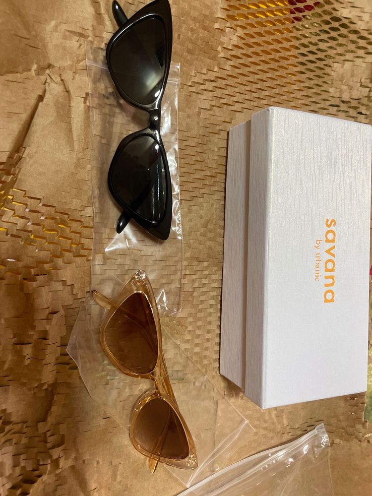 Stylish Cat-Eye Sunglasses Set