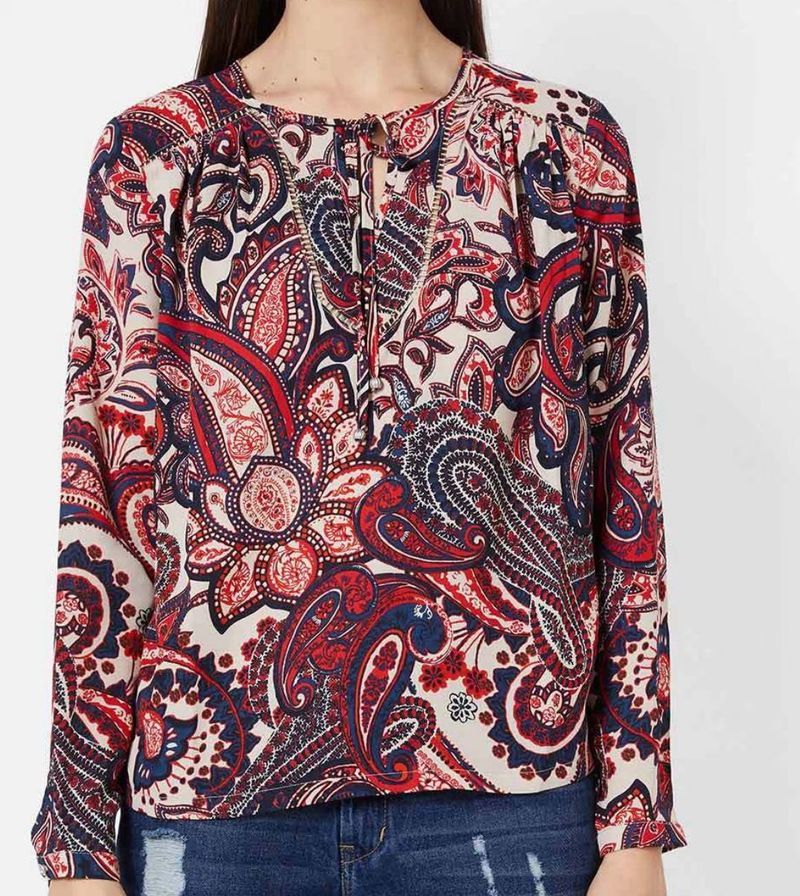 Only - Paisley Print Blouse