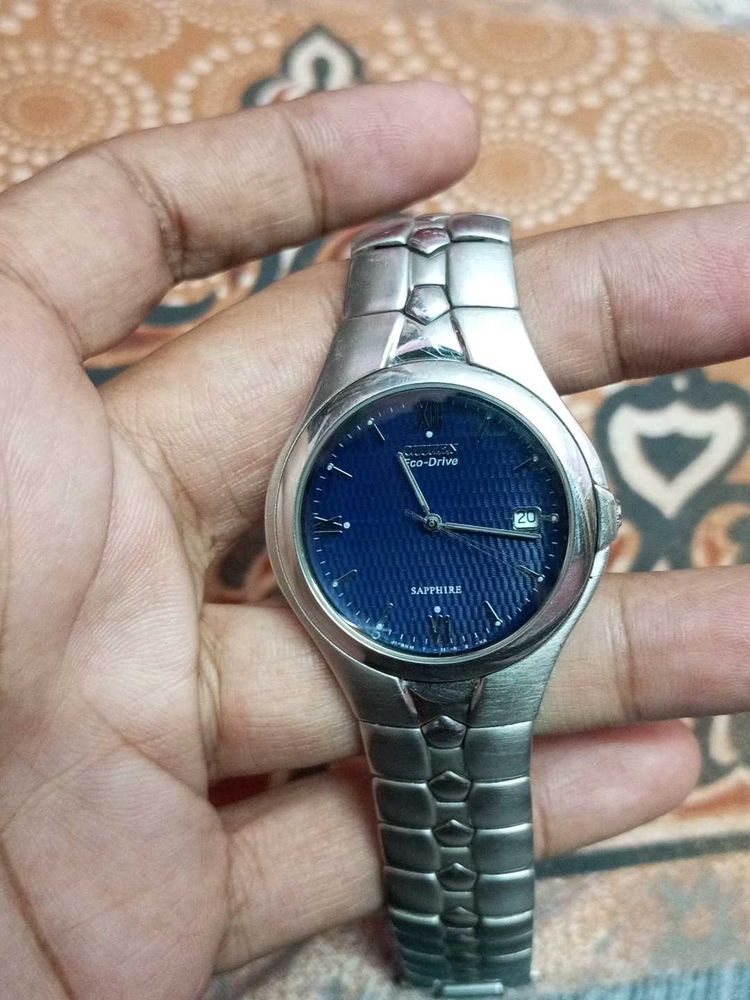 Citizen Eco-Drive Orignal Sapphire Mens Watch