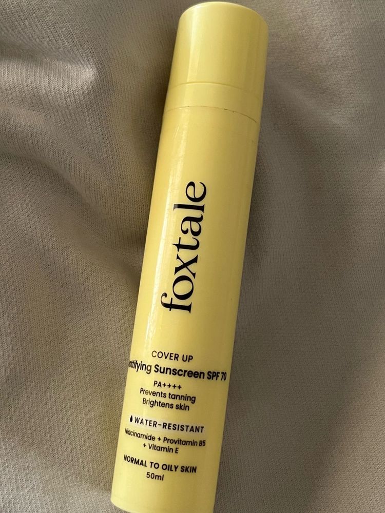 Foxtale Sunscreen SPF 70