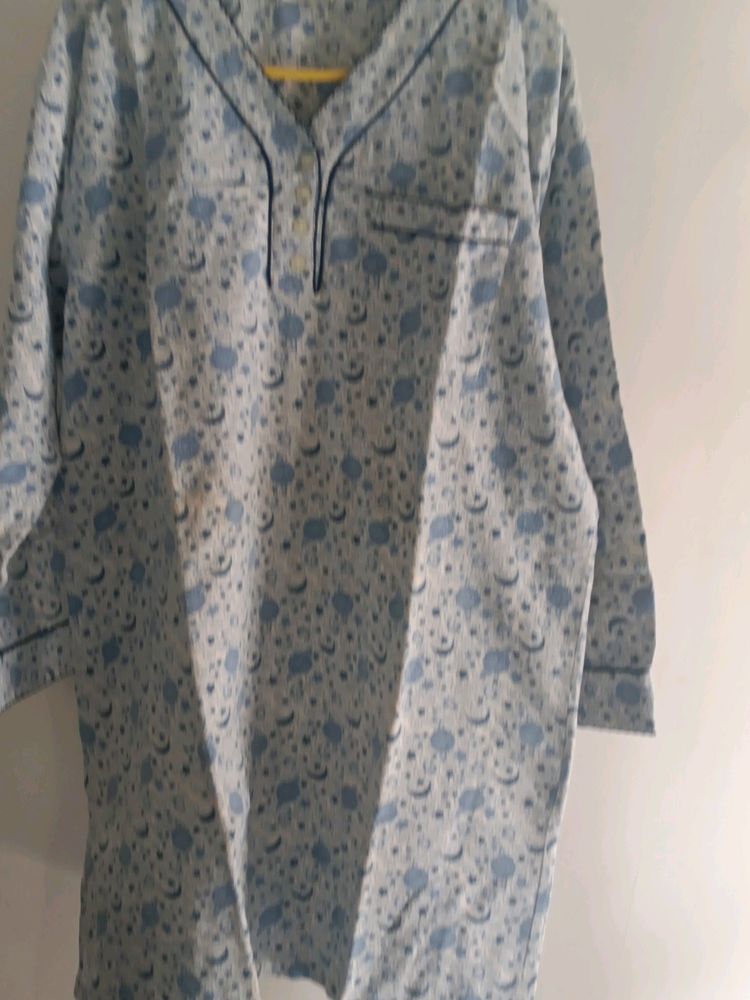 Winter Nightwear Knee Length