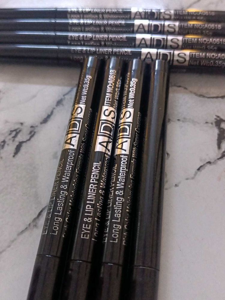ADS lipliner and eye liner kajal