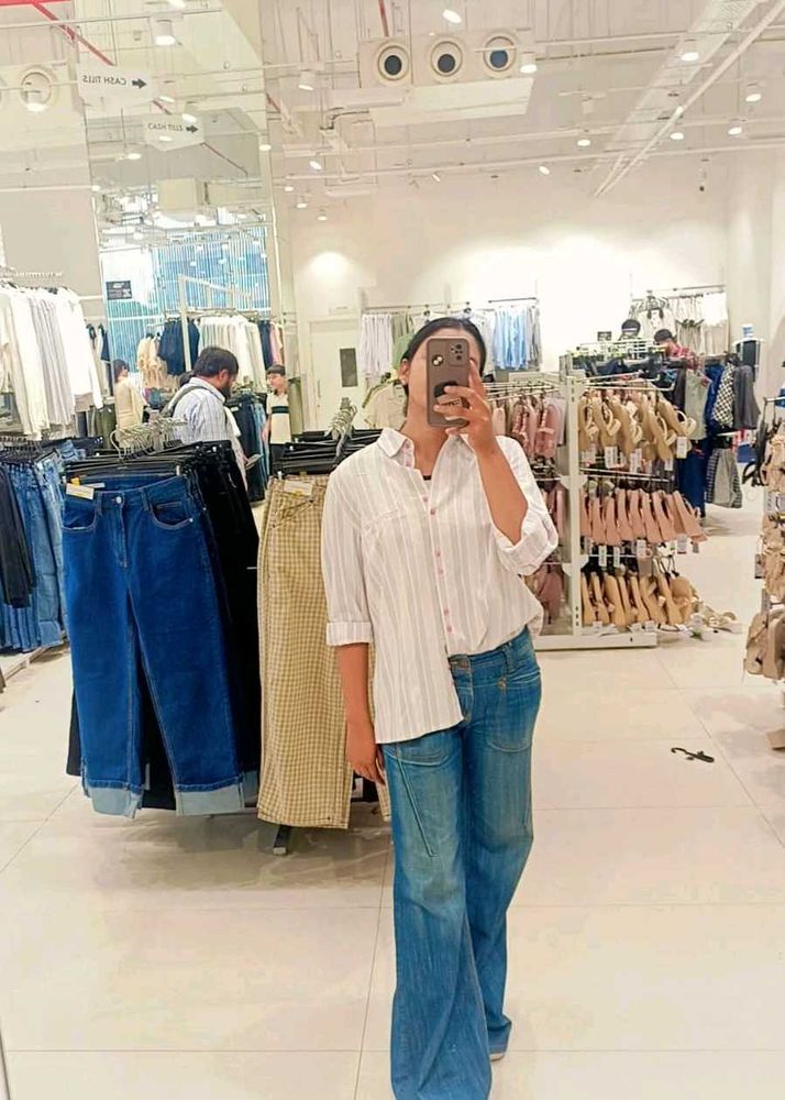 wide leg jeans