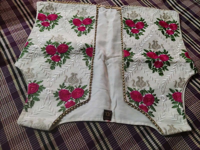 Floral Embroidered Jacket