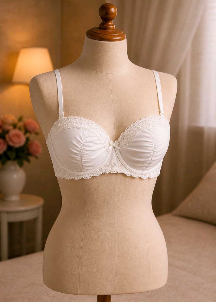 white bra