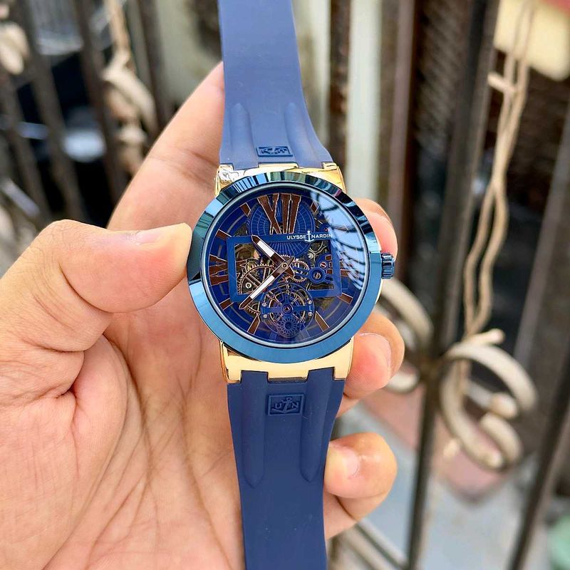 ULYSSE NARDIN SKELETON – BOLD BLUE LUXURY EDITION