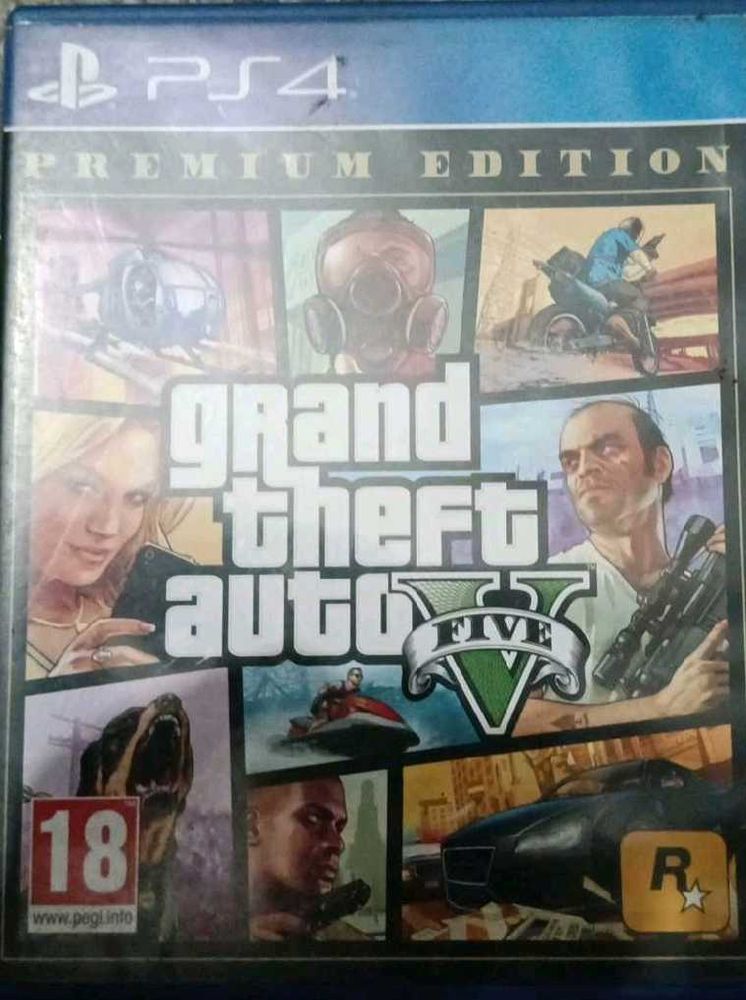 GTA V PS4 (Miner Defect in end of disk 📀)