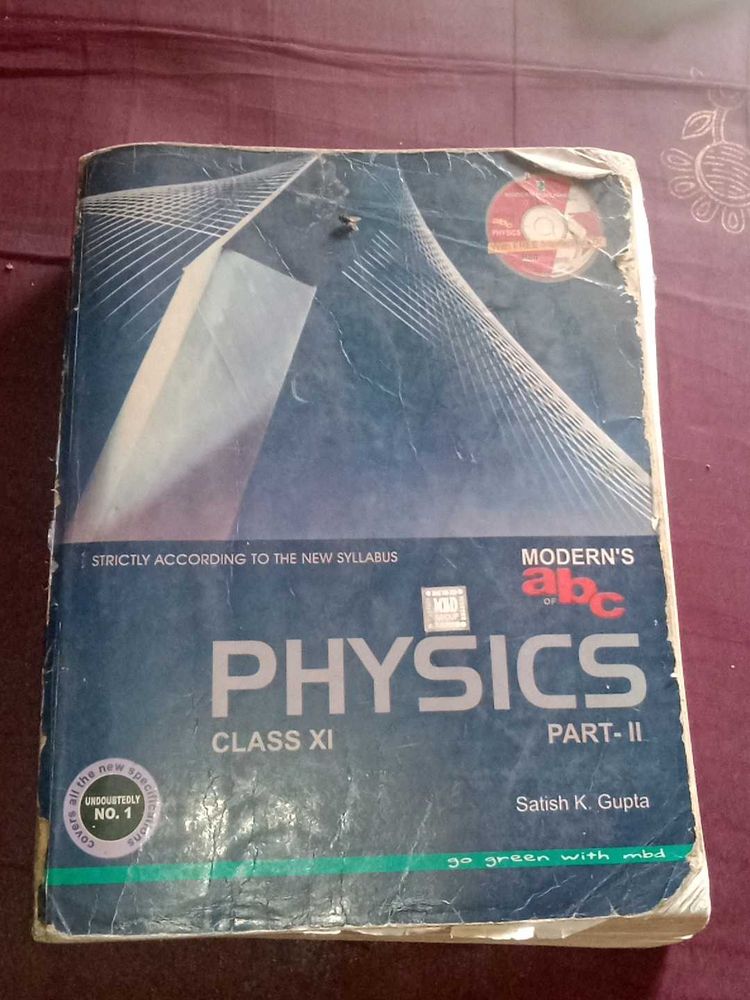Modern's ABC Physics Class XI Part-1 and II
