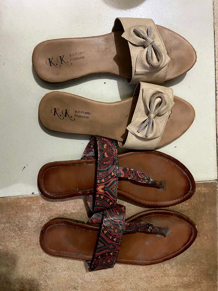 3pair of footwear