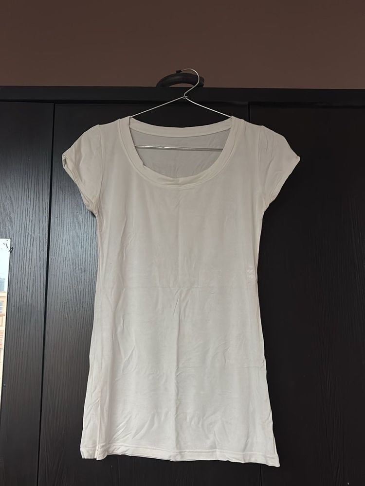 Simple White Tee