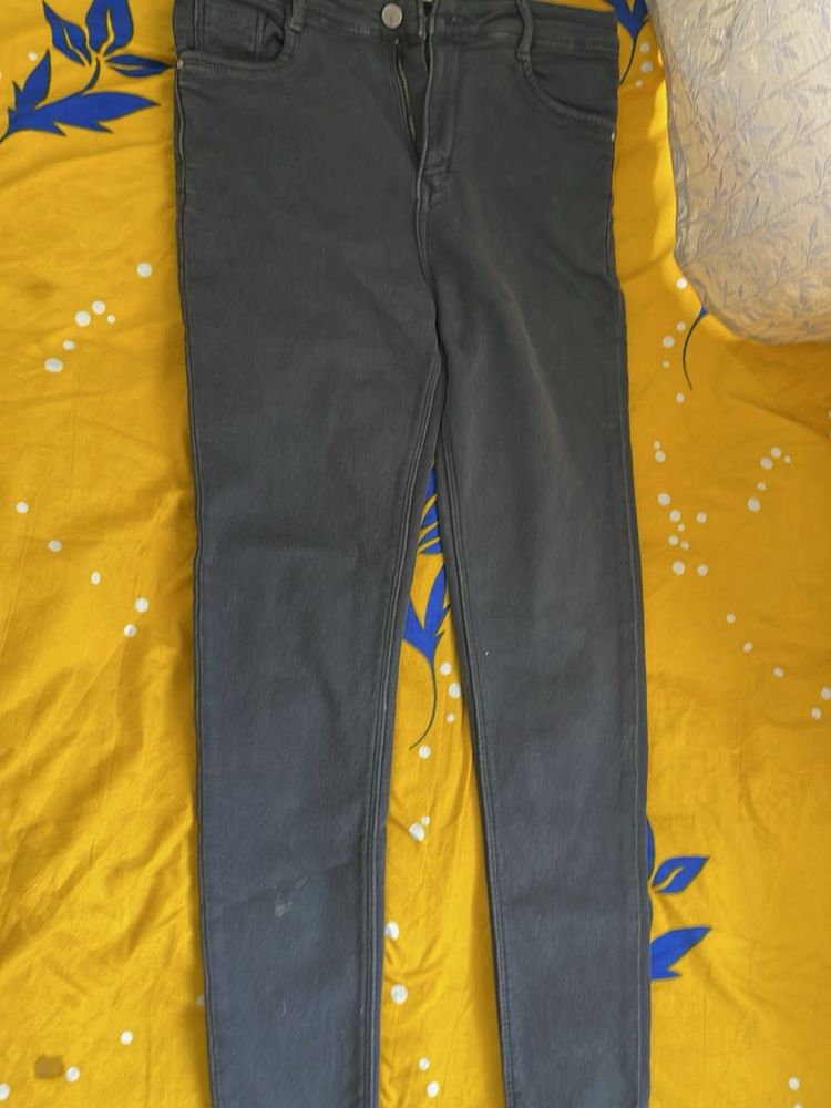 Grey Skinny Jeans