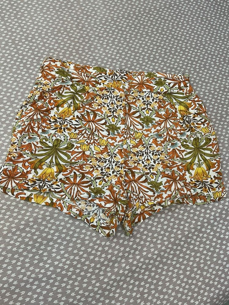 Floral Print Shorts