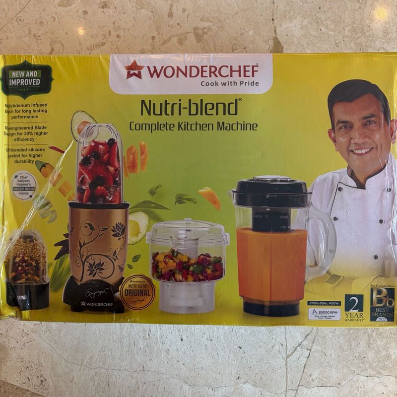 Wonderchef Nutri-blend Complete Kitchen Machine