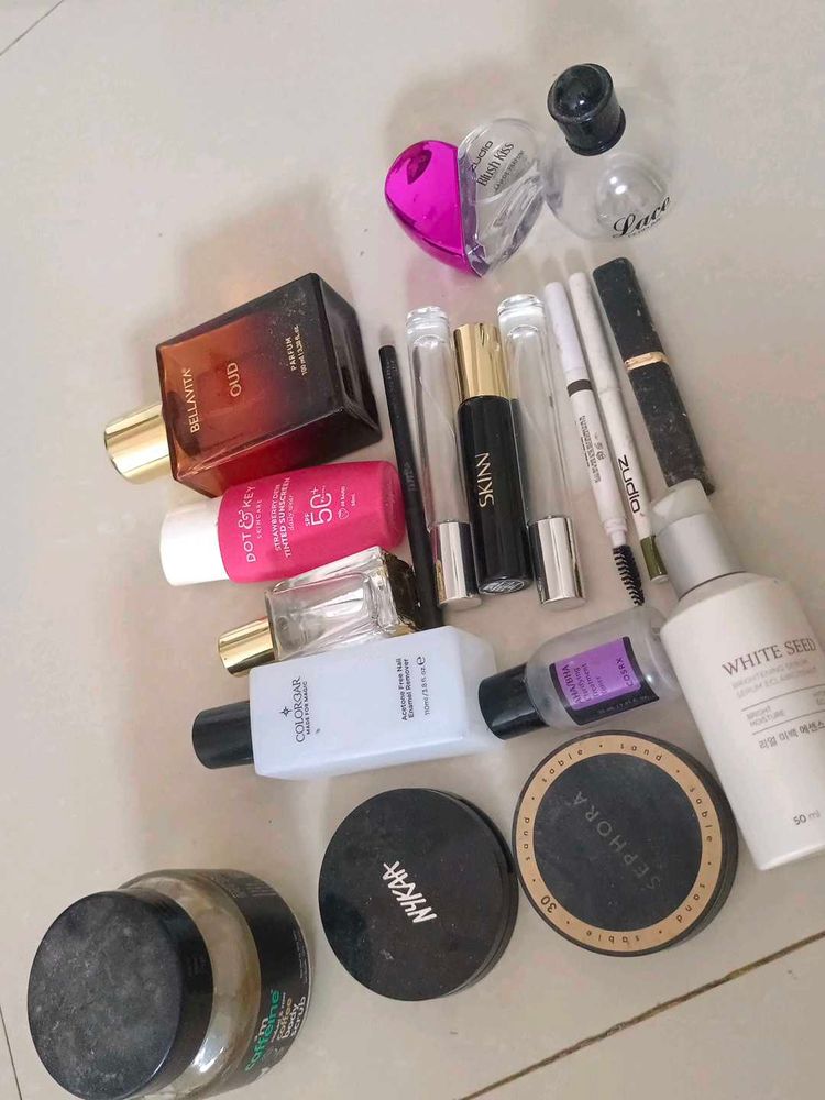 empty makeup lot