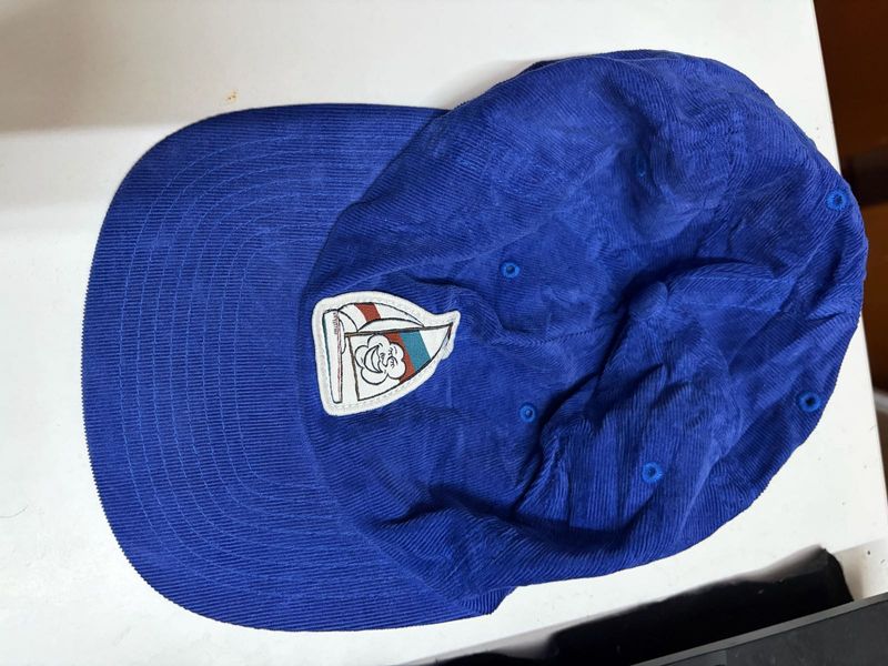 Blue Corduroy Baseball Cap