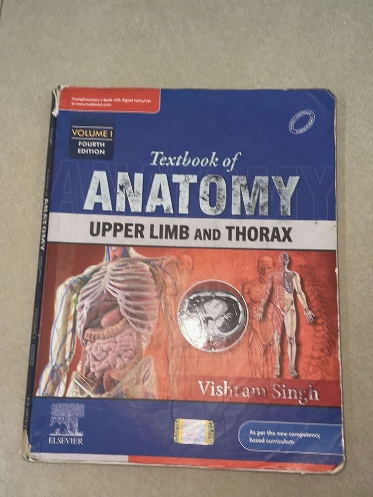 Textbook of Anatomy - Upper Limb and Thorax
