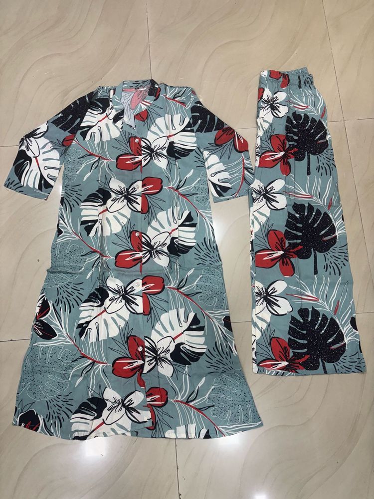 Floral Print cord set