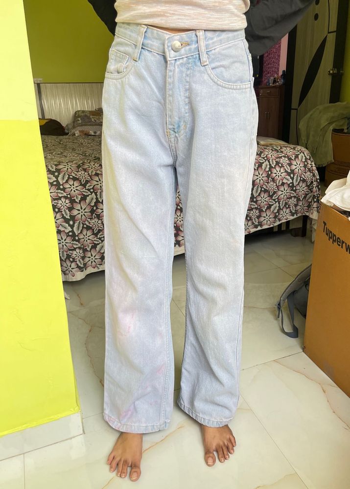 Blue Baggy Jeans 🫶🏻