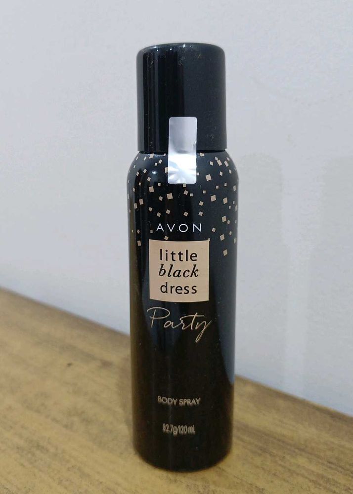 Avon Little Black Dress Party Body Spray