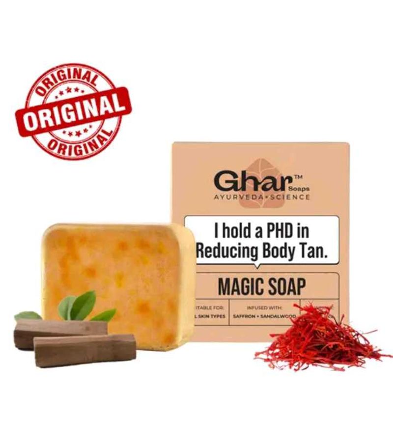 Ghar Magic Soap for Tan Reduction