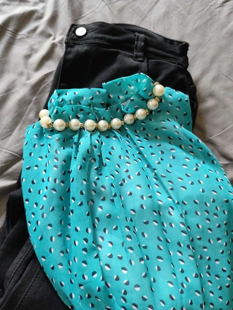 Jeans n Fancy Top