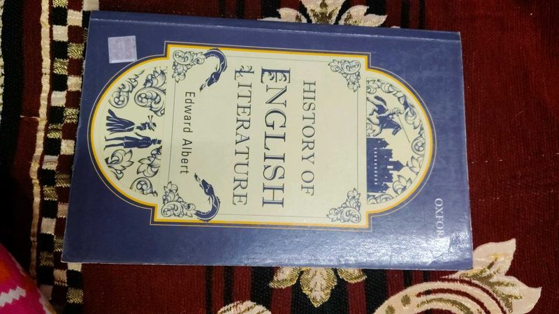 History of English Literature Book
