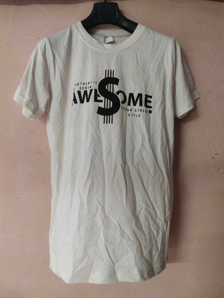 Awesome Graphic Print T-Shirt