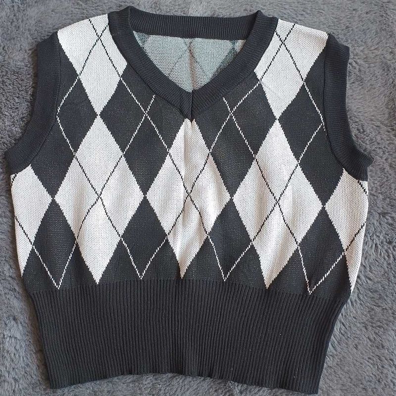 Knit Sweater Vest - A Must For Stylish Layering!