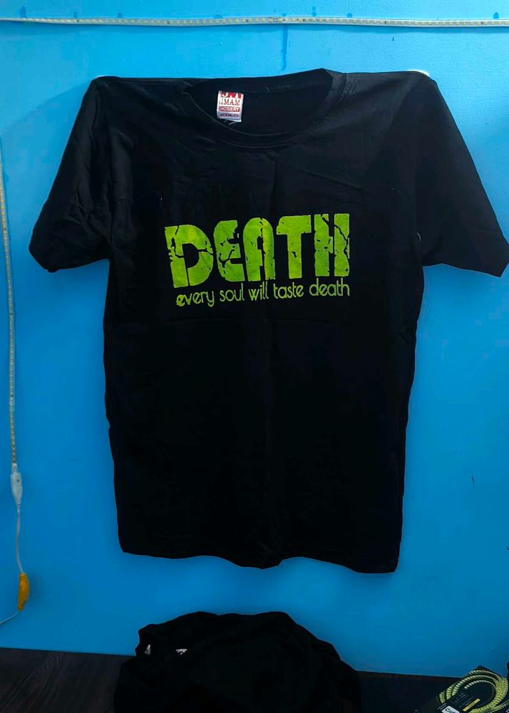 Graphic Print Tee - Death Theme