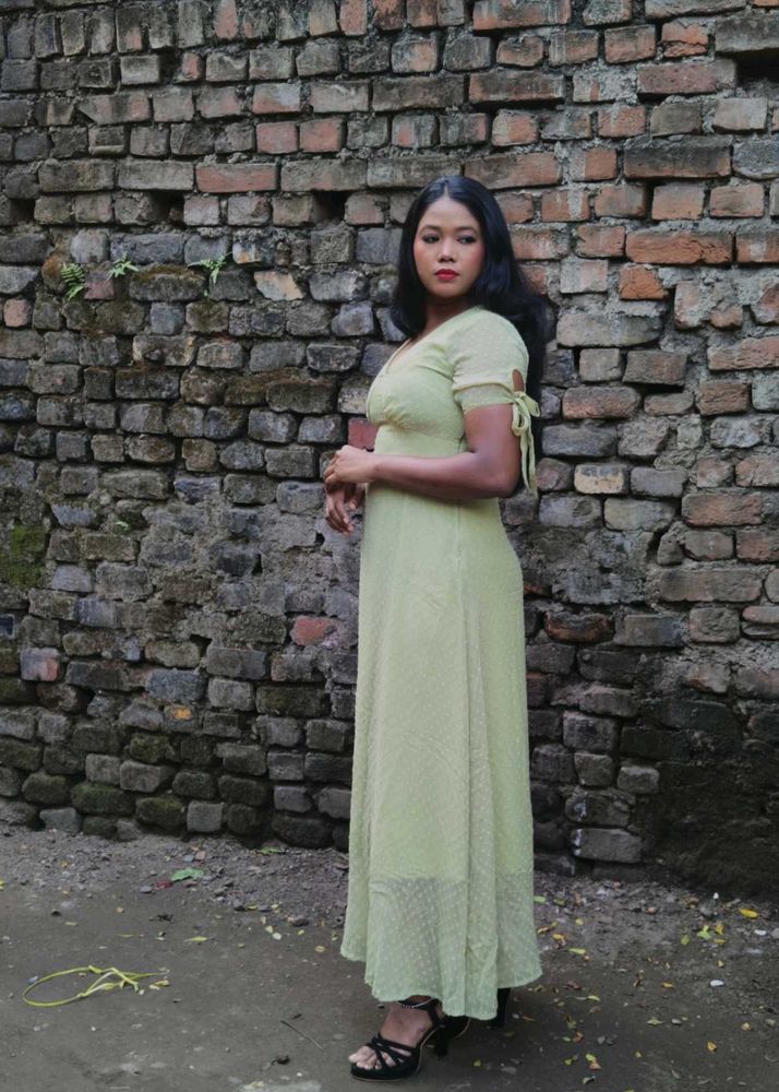 Elegant Light green best for summer vacations nd o
