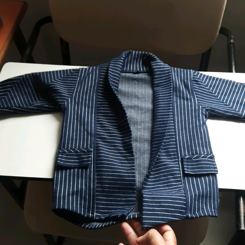 Striped Kimono Jacket